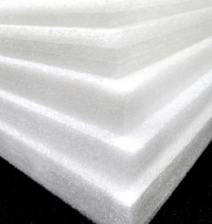 Plaque mousse de protection en polyéthylène blanc - Cenpac
